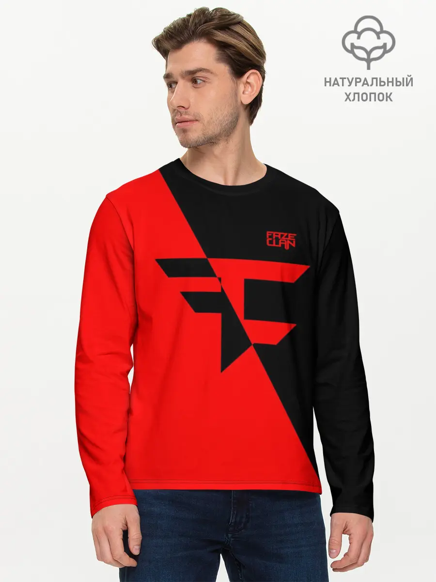 Мужской лонгслив базовый / CS GO. (P007_P004ooo1627187, P004ooo1627187)