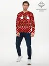 Мужской лонгслив базовый / FORTNITE НОВОГОДНИЙ (P007_P004ooo1628987, P004ooo1628987)