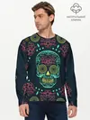 Мужской лонгслив базовый / Ornamental death (P007_P004ooo1629243, P004ooo1629243)