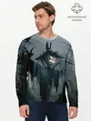 Мужской лонгслив базовый / Halloween (P007_P004ooo1628287, P004ooo1628287)
