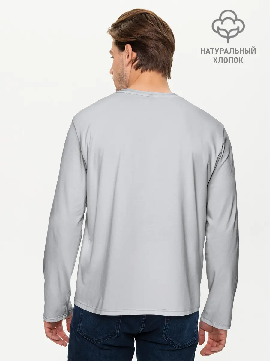 Мужской лонгслив базовый / Bender - Kill all human (P007_P004ooo1628803, P004ooo1628803)