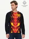 Мужской лонгслив базовый / PUBG Fire (P007_P004ooo1630033, P004ooo1630033)
