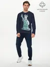 Мужской лонгслив базовый / Статуя Сомнительной Свободы (P007_P004ooo1629895, P004ooo1629895)