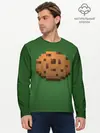 Мужской лонгслив базовый / Minecraft Печенька (P007_P004ooo1631365, P004ooo1631365)
