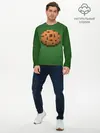 Мужской лонгслив базовый / Minecraft Печенька (P007_P004ooo1631365, P004ooo1631365)