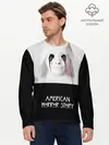 Мужской лонгслив базовый / American Horror Story (P007_P004ooo1630517, P004ooo1630517)