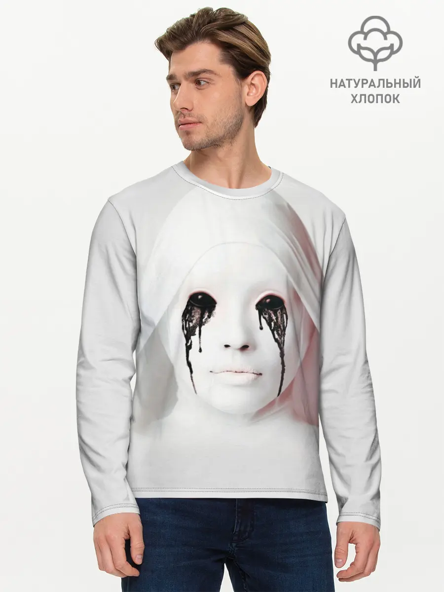 Мужской лонгслив базовый / American Horror Story (P007_P004ooo1630711, P004ooo1630711)