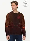 Мужской лонгслив базовый / Linkin Park Light (P007_P004ooo1632219, P004ooo1632219)