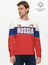 Мужской лонгслив базовый / Team Russia (P007_P004ooo1631857, P004ooo1631857)
