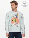 Мужской лонгслив базовый / Freddi (P007_P004ooo1632097, P004ooo1632097)
