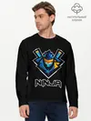 Мужской лонгслив базовый / Ninja Fortnite (P007_P004ooo1635073, P004ooo1635073)