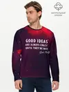 Мужской лонгслив базовый / Elon Reeve Musk (P007_P004ooo1636195, P004ooo1636195)