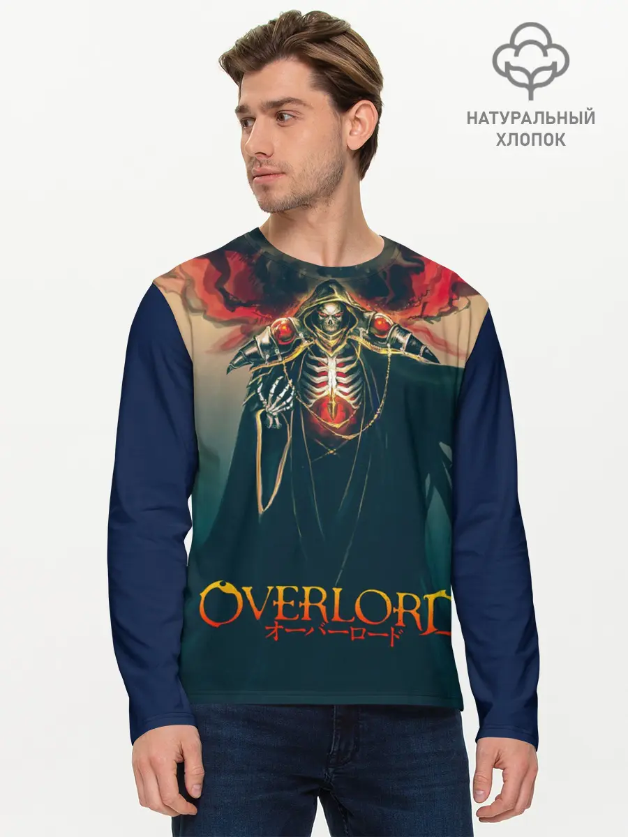 Мужской лонгслив базовый / Momonga Overlord (P007_P004ooo1635383, P004ooo1635383)