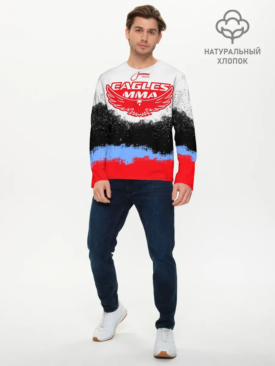 Мужской лонгслив базовый / Eagles MMA (P007_P004ooo1635461, P004ooo1635461)