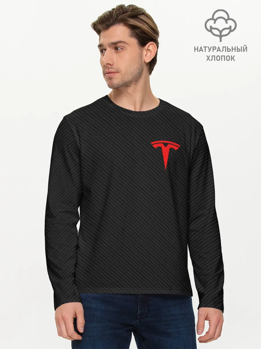 Мужской лонгслив базовый / TESLA (P007_P004ooo1635649, P004ooo1635649)