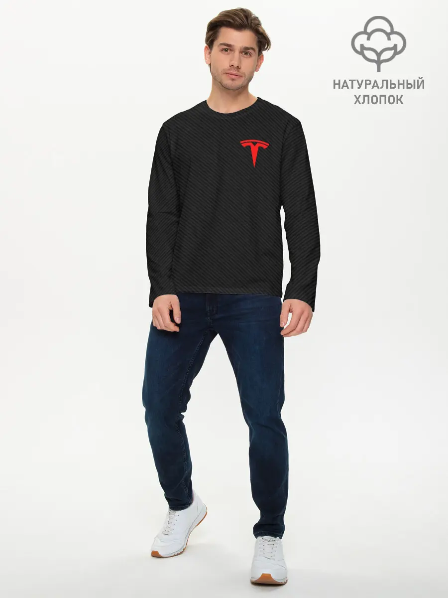 Мужской лонгслив базовый / TESLA (P007_P004ooo1635649, P004ooo1635649)