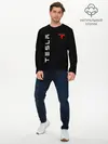 Мужской лонгслив базовый / TESLA (P007_P004ooo1635697, P004ooo1635697)