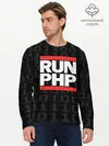Мужской лонгслив базовый / Run PHP (P007_P004ooo1635885, P004ooo1635885)