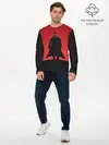 Мужской лонгслив базовый / Город грехов - Марв (P007_P004ooo1638489, P004ooo1638489)