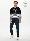 Мужской лонгслив базовый / TESLA (P007_P004ooo1638705, P004ooo1638705)