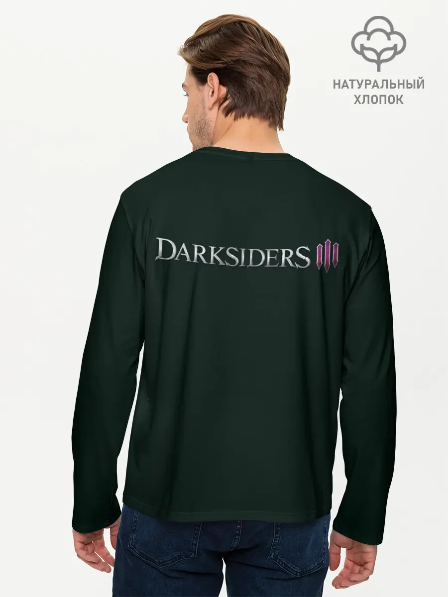 Мужской лонгслив базовый / Darksiders III (P007_P004ooo1637069, P004ooo1637069)