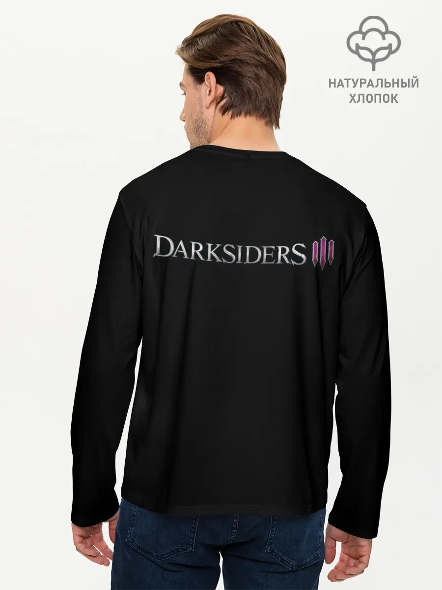 Мужской лонгслив базовый / Darksiders III (P007_P004ooo1637085, P004ooo1637085)