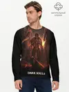 Мужской лонгслив базовый / Dark Souls (P007_P004ooo1637197, P004ooo1637197)
