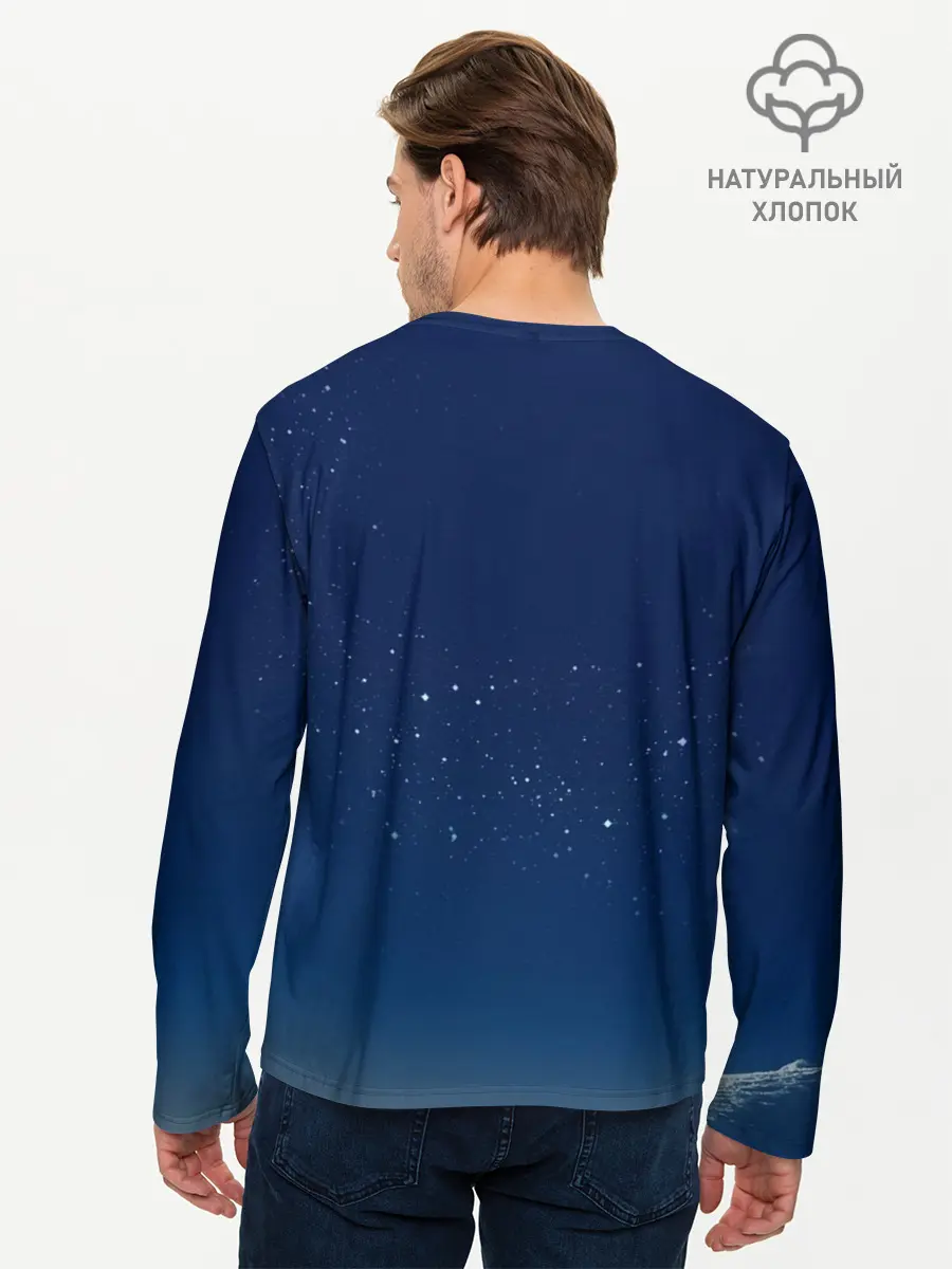 Мужской лонгслив базовый / NASA (P007_P004ooo1637789, P004ooo1637789)