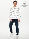 Мужской лонгслив базовый / Поросята (P007_P004ooo1638009, P004ooo1638009)