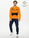 Мужской лонгслив базовый / Halloween (P007_P004ooo1640719, P004ooo1640719)