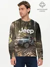 Мужской лонгслив базовый / Jeep (P007_P004ooo1641627, P004ooo1641627)