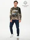 Мужской лонгслив базовый / Jeep (P007_P004ooo1641627, P004ooo1641627)