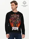 Мужской лонгслив базовый / DooM (P007_P004ooo1640033, P004ooo1640033)