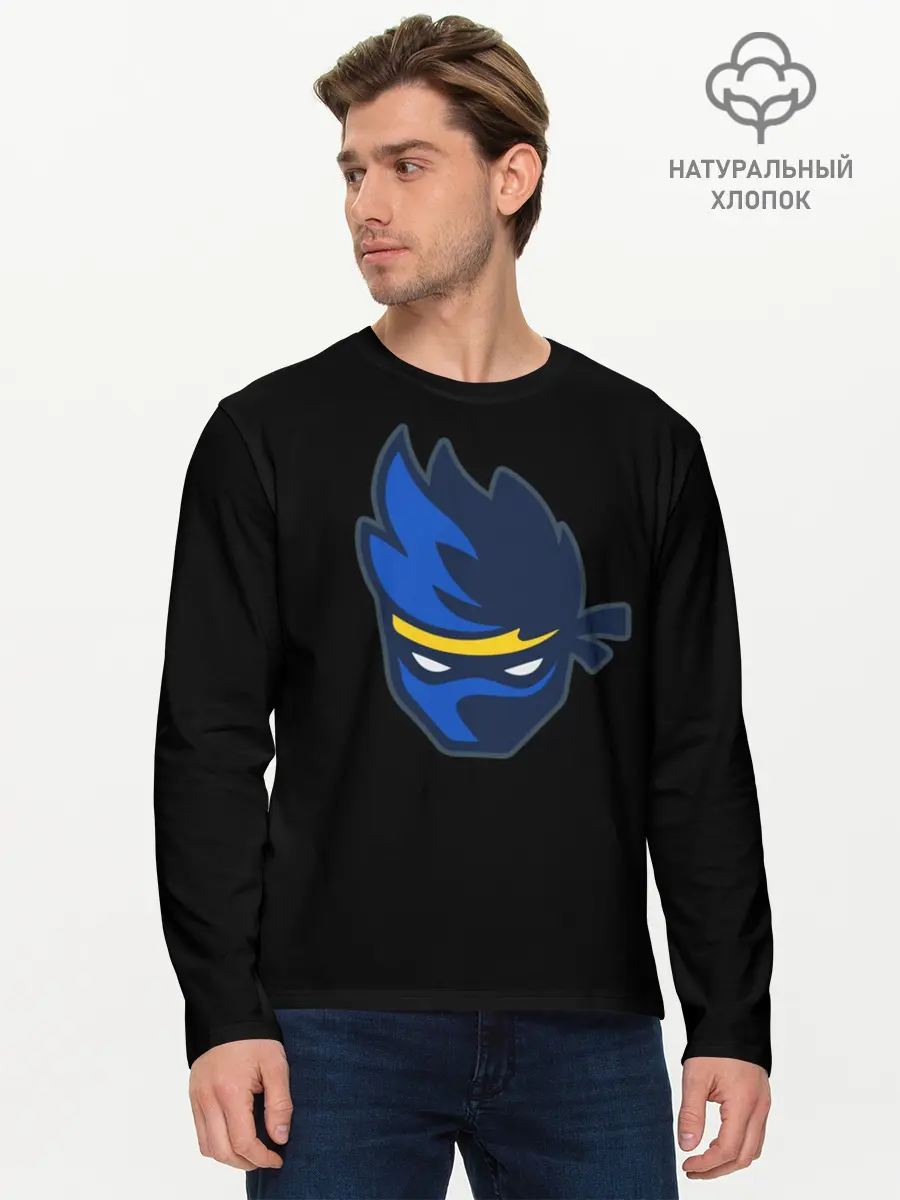 Мужской лонгслив базовый / Tyler streamer (P007_P004ooo1640523, P004ooo1640523)