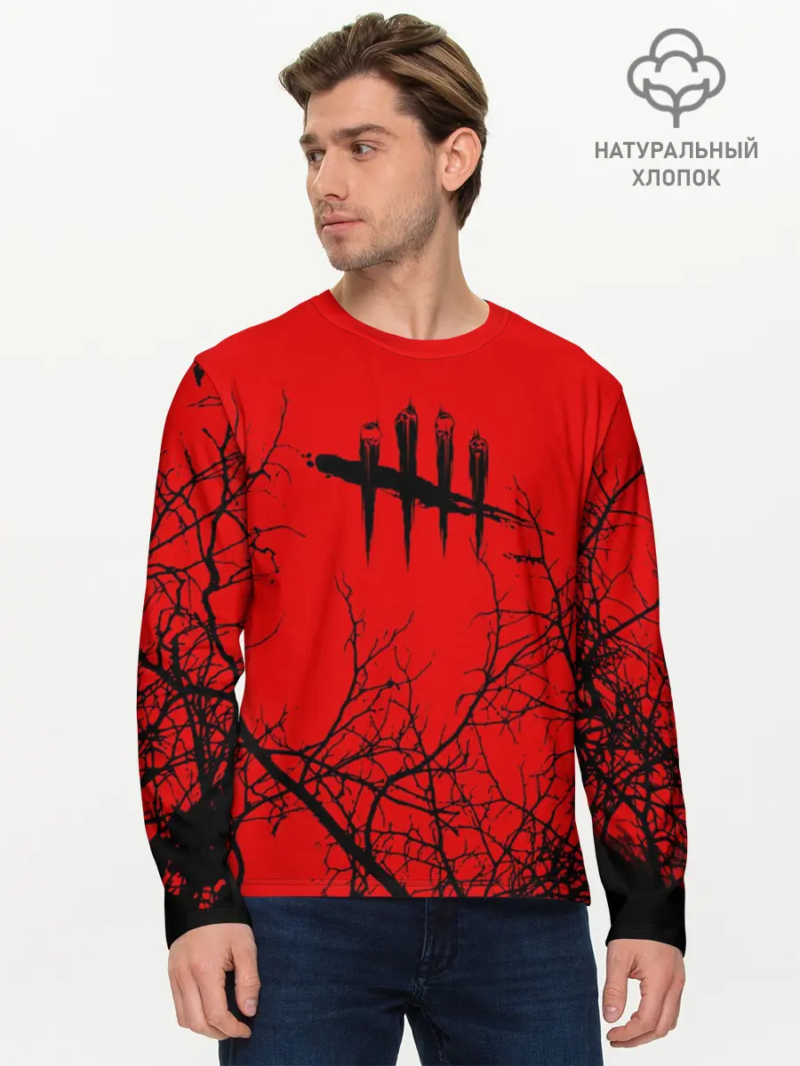 Мужской лонгслив базовый / Dead by Daylight (P007_P004ooo1642245, P004ooo1642245)