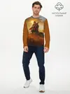 Мужской лонгслив базовый / русь (P007_P004ooo1642259, P004ooo1642259)