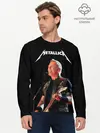 Мужской лонгслив базовый / Metallica (P007_P004ooo1642271, P004ooo1642271)