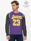 Мужской лонгслив базовый / James LA Lakers 2019 (P007_P004ooo1641789, P004ooo1641789)