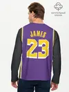 Мужской лонгслив базовый / James LA Lakers 2019 (P007_P004ooo1641789, P004ooo1641789)