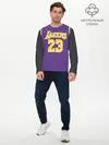 Мужской лонгслив базовый / James LA Lakers 2019 (P007_P004ooo1641789, P004ooo1641789)