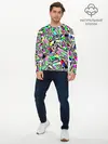 Мужской лонгслив базовый / Экран профилактики (P007_P004ooo1641953, P004ooo1641953)