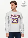 Мужской лонгслив базовый / James 18-19 third LA Lakers (P007_P004ooo1641977, P004ooo1641977)