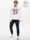 Мужской лонгслив базовый / James 18-19 third LA Lakers (P007_P004ooo1641977, P004ooo1641977)