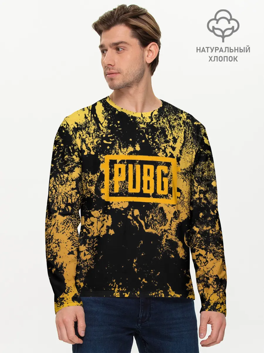 Мужской лонгслив базовый / PUBG (P007_P004ooo1643563, P004ooo1643563)