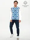 Мужской лонгслив базовый / русь (P007_P004ooo1642409, P004ooo1642409)