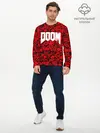 Мужской лонгслив базовый / DOOM (P007_P004ooo1642477, P004ooo1642477)