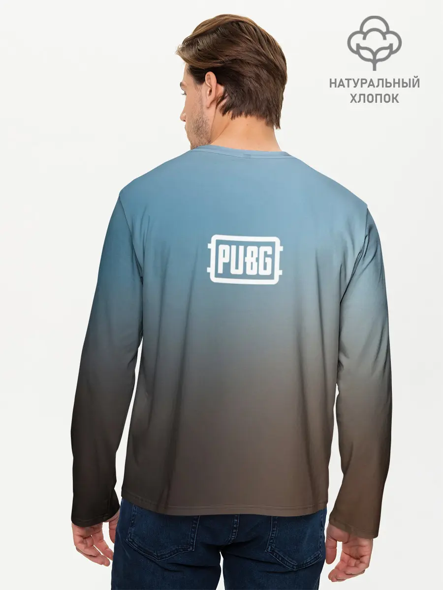 Мужской лонгслив базовый / PUBG (P007_P004ooo1642575, P004ooo1642575)