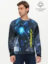 Мужской лонгслив базовый / CYBERPUNK 2077 (P007_P004ooo1644209, P004ooo1644209)