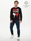 Мужской лонгслив базовый / MMA (P007_P004ooo1645101, P004ooo1645101)