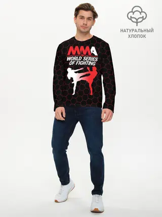 Мужской лонгслив базовый / MMA